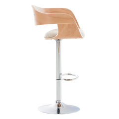 2er Set Barhocker Kingston C Stoff - natura/creme
