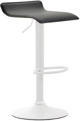 Barhocker Dyn V2 Kunstleder wei� - schwarz