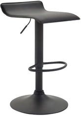 Barhocker Dyn V2 Kunstleder schwarz - schwarz