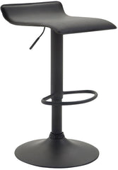 Barhocker Dyn V2 Kunstleder schwarz - schwarz
