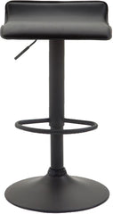 Barhocker Dyn V2 Kunstleder schwarz - schwarz