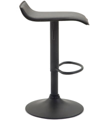Barhocker Dyn V2 Kunstleder schwarz - schwarz