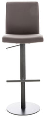 2er Set Barhocker Cadiz Kunstleder schwarz - braun
