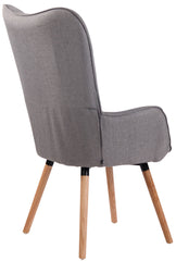 Lounger Ashford Stoff natura - grau