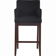Barhocker Laredo Stoff antik - schwarz