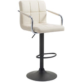 Barhocker Lucy V2 schwarz - creme