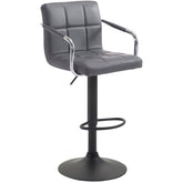 Barhocker Lucy V2 schwarz - grau