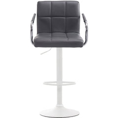 Barhocker Lucy V2 weiß - grau
