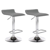 2er Set Barhocker Dyn - grau