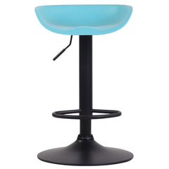 Barhocker Anaheim Kunststoff schwarz - blau