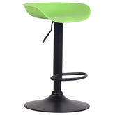 Barhocker Anaheim Kunststoff schwarz - grün