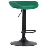 Barhocker Anaheim Filz schwarz - grün