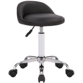 Arbeitshocker Teramo Kunstleder - schwarz
