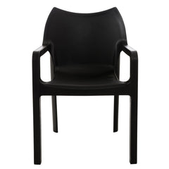 2er SET Stapelstuhl DIVA - schwarz - InfinityMarket