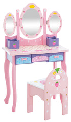 Kinder Schminktisch Emilia - pink