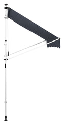 Klemmmarkise Westerly 250x120 cm - anthrazit