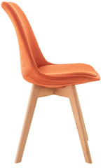 4er Set Stuhl Linares Stoff - orange