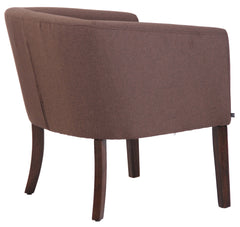 Sessel Nemea Stoff antik - braun