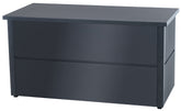 Auflagenbox Abilene L - schwarz