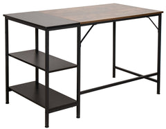 Schreibtisch Ocala - schwarz/braun