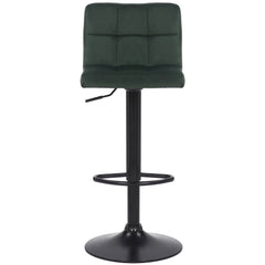 2er Set Barhocker Feni Samt - grün