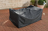 Abdeckhaube 148x83x80, Sofa & Fußhocker Molde - schwarz - Dropshipping-Europe - Gartenmöbel - Default