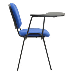 4er Set Stühle Ken mit Klapptisch Stoff - blau