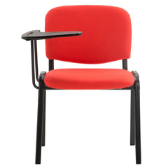 4er Set Stühle Ken mit Klapptisch Stoff - rot