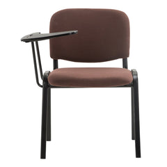 4er Set Stühle Ken mit Klapptisch Stoff - braun