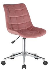 Bürostuhl Medford Samt - pink
