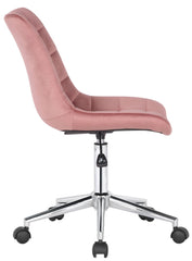 Bürostuhl Medford Samt - pink