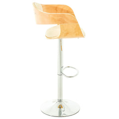 2er Set Barhocker Kingston C Kunstleder - natura/creme