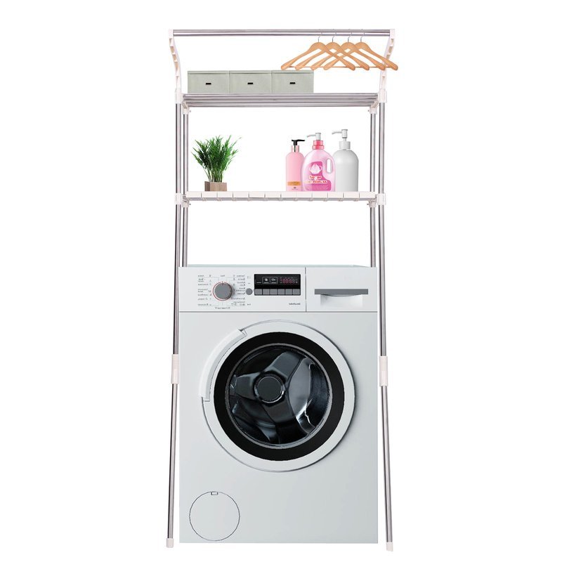 Waschmaschinenregal Ellsworth - weiß by Dropshipping-Europe – Möbel