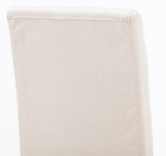 4er Set Esszimmerstuhl Ina Stoff cappuccino - creme