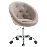 Arbeitshocker London V2 Stoff - taupe