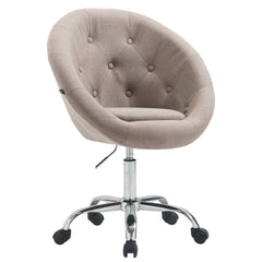 Arbeitshocker London V2 Stoff - taupe