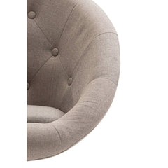 Arbeitshocker London V2 Stoff - taupe