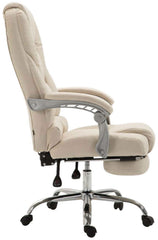 Bürostuhl Pacific Stoff - creme
