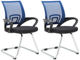 2er Set Besucherstühle Eureka - blau