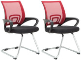 2er Set Besucherstühle Eureka - rot