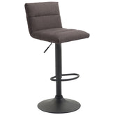 Barhocker Limerick Stoff schwarz - dunkelgrau by Dropshipping-Europe – Barhocker