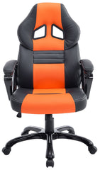 Bürostuhl Pedro - schwarz/orange