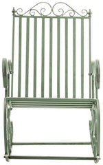 2er Set Schaukelstühle Smilla - antik-grün