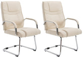 2er Set St�hle Attila Stoff - creme