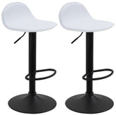 2er Set Barhocker Lana V2 schwarz - wei�