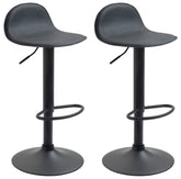 2er Set Barhocker Lana V2 schwarz - schwarz