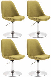 4er Set St�hle Maverick C Stoff - gr�n