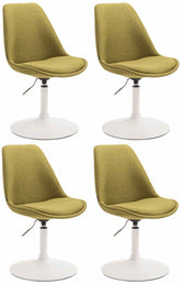 4er Set St�hle Maverick W Stoff - gr�n