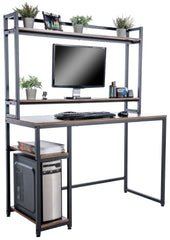 Schreibtisch Billings - schwarz/braun
