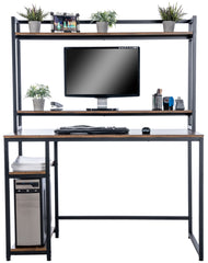 Schreibtisch Billings - schwarz/braun